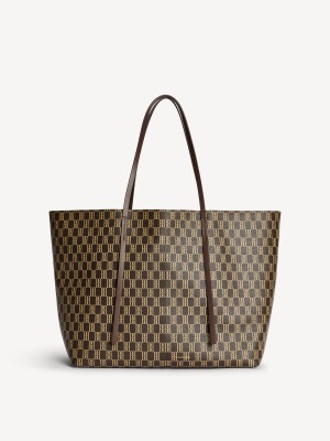 By Malene Birger Abi Monogram Tote Väskor Shale | SE_BB53925