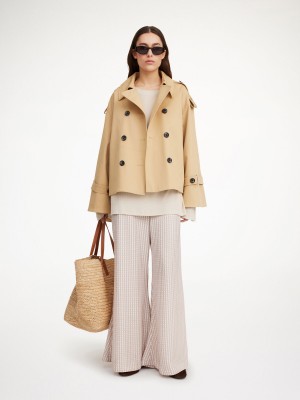 By Malene Birger Alisandra Trench Jackor Beige | SE_BB75236