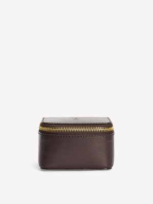 By Malene Birger Aya Bijoux Jewellery Bag Skönhetsväskor Mörkbruna | SE_BB12831