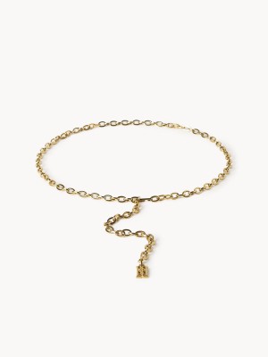 By Malene Birger Chanlo Gold-tone Chain Bälte Guld | SE_BB51833