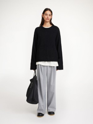 By Malene Birger Cierra Sweater Stickat Svarta | SE_BB41015