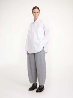 By Malene Birger Derris Organic Cotton Skjorta Vita | SE_BB20837