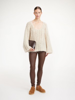 By Malene Birger Elenasoo Leggings Långbyxor Chestnut | SE_BB73163