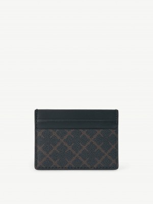 By Malene Birger Elia Printed Cardholder Plånböcker & Korthållare Mörk | SE_BB91454