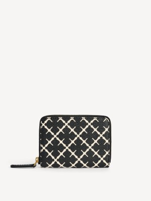 By Malene Birger Elia Printed Coin Purse Plånböcker & Korthållare Svarta | SE_BB12929