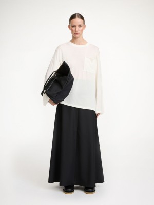 By Malene Birger Fayeh Oversized Longsleeve Blast Vita | SE_BB96687