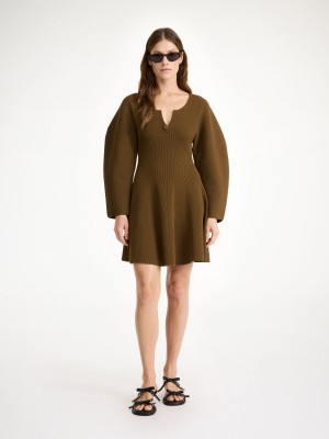 By Malene Birger Francesa Mini Klänning Shitake | SE_BB95568