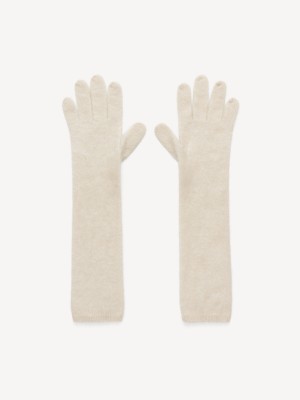 By Malene Birger Guanta Cashmere Gloves Andra Tillbehör Oyster Gray | SE_BB90431