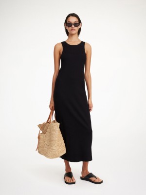 By Malene Birger Lovelo Maxi Klänning Svarta | SE_BB23487