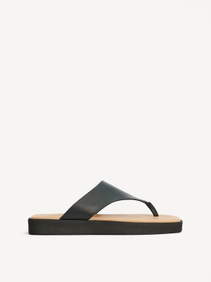 By Malene Birger Marisol Leather Sandals Skor Svarta | SE_BB80042