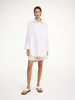 By Malene Birger Maye Organic Cotton Skjorta Vita | SE_BB48216