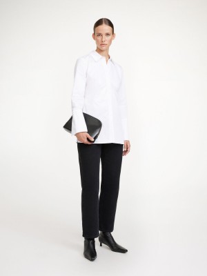 By Malene Birger Padano Organic Cotton Skjorta Vita | SE_BB89959