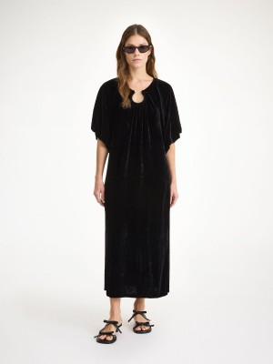 By Malene Birger Rosae Maxi Klänning Svarta | SE_BB31268