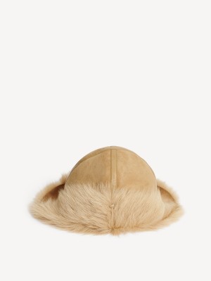 By Malene Birger Sheelan Shearling Hat Andra Tillbehör Tannin | SE_BB77354