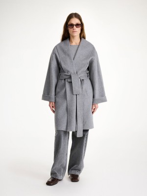 By Malene Birger Trullas Wool Jackor Grå | SE_BB96038