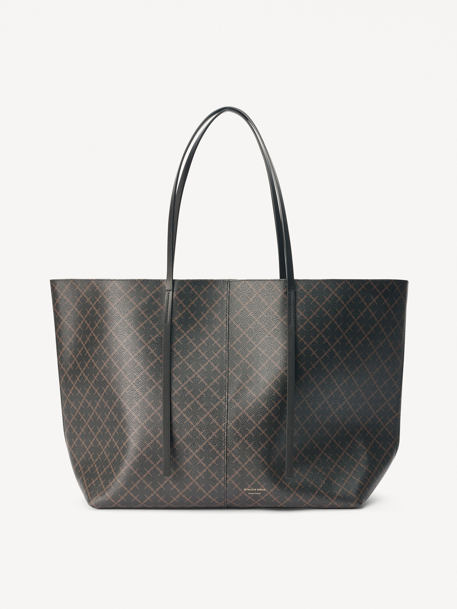 By Malene Birger Abi Printed Tote Väskor Mörk | SE_BB55117