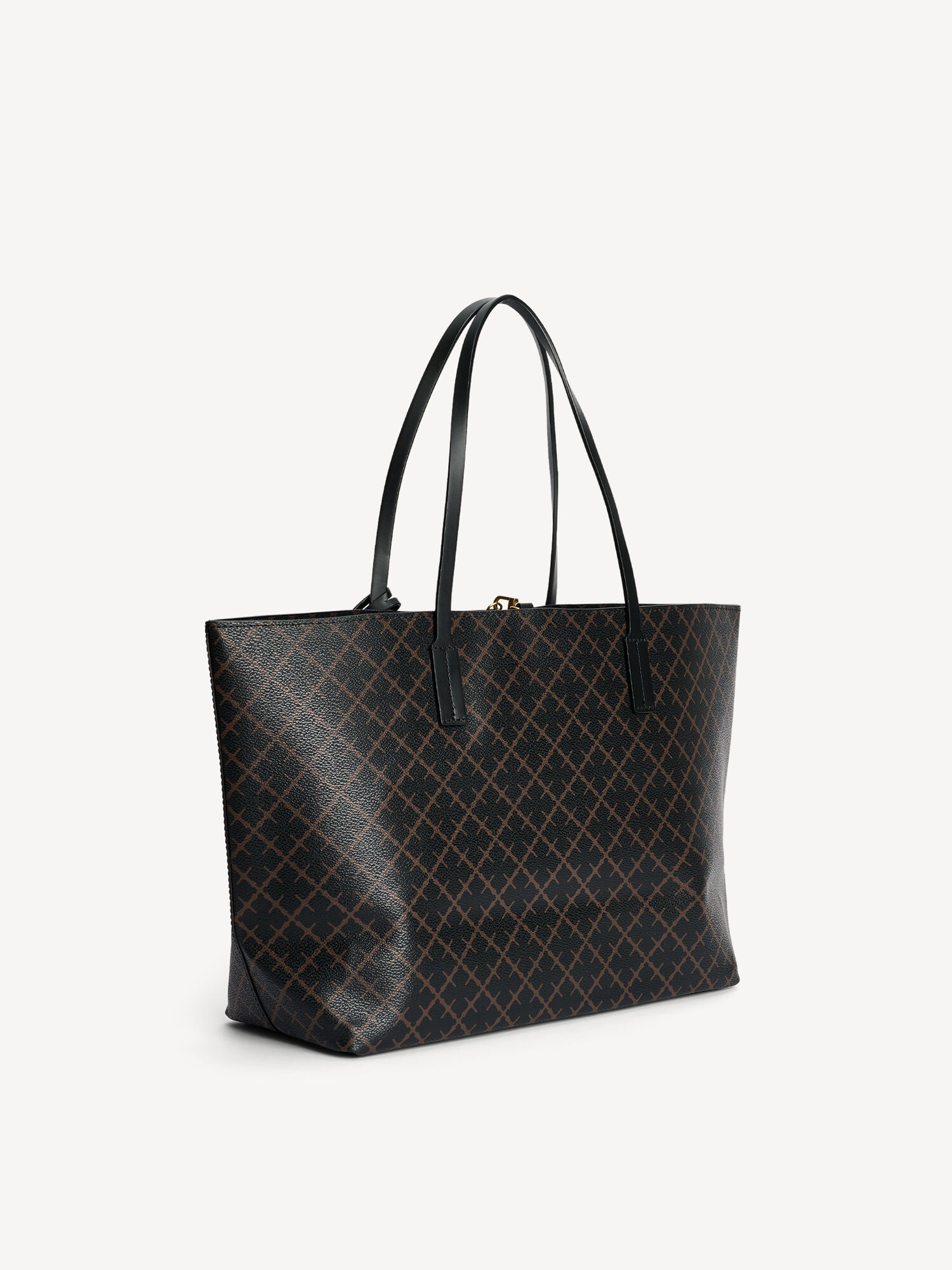 By Malene Birger Abigail Printed Tote Väskor Mörk | SE_BB28239