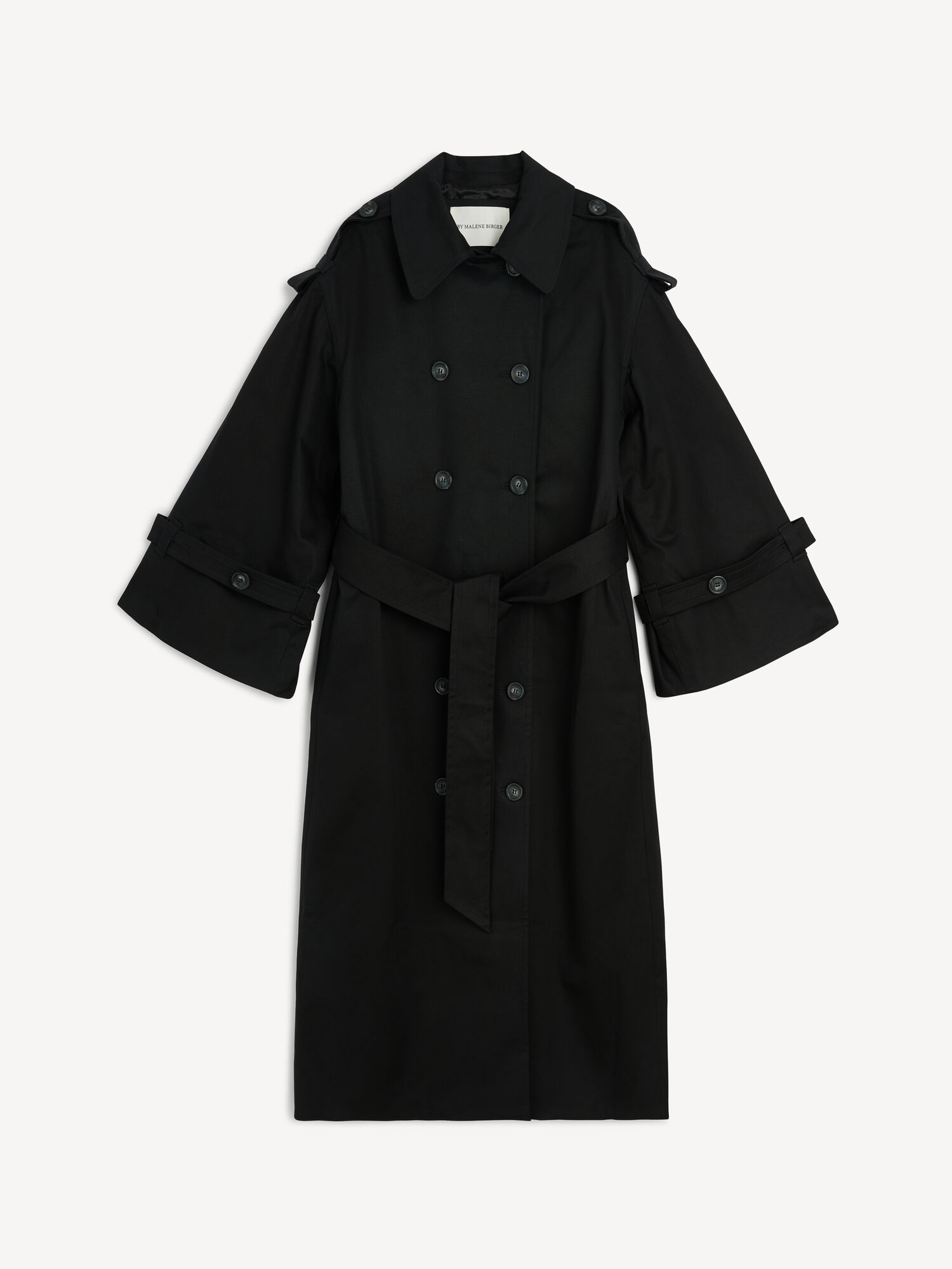 By Malene Birger Alanis Trench Jackor Svarta | SE_BB85966