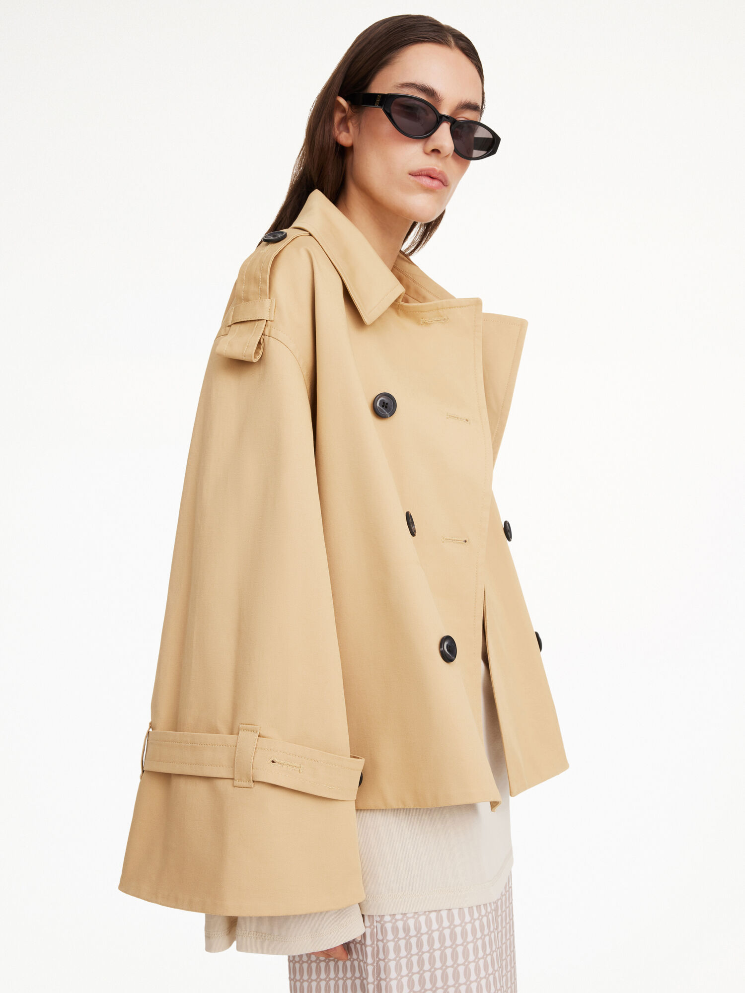 By Malene Birger Alisandra Trench Jackor Beige | SE_BB75236