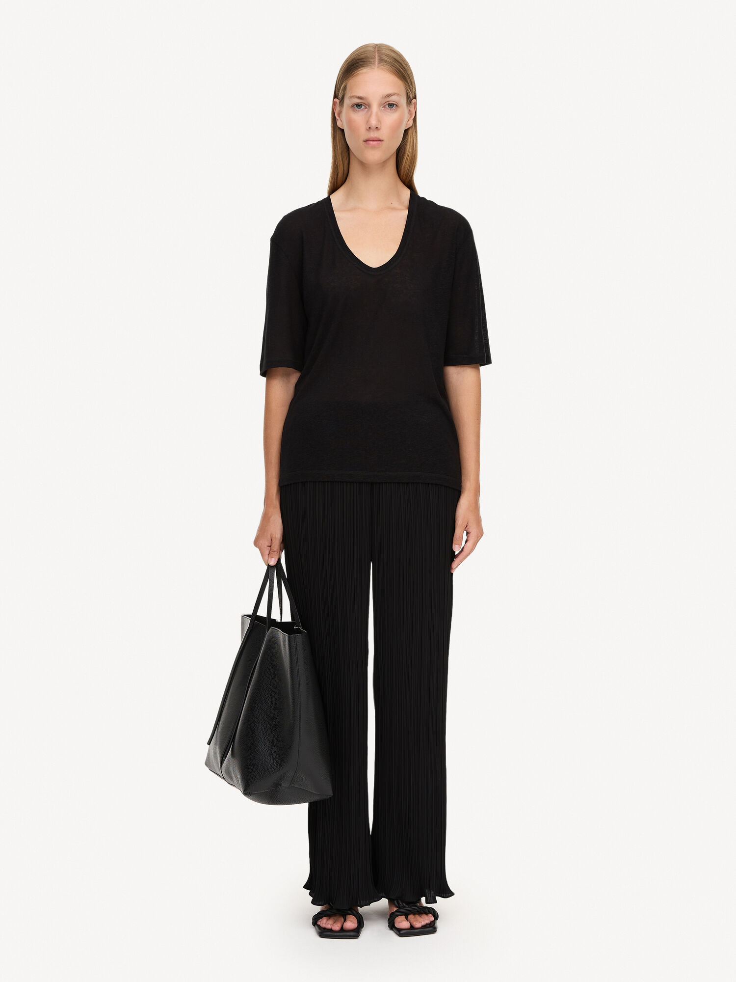 By Malene Birger Amaringa T-shirt Blast Svarta | SE_BB39168