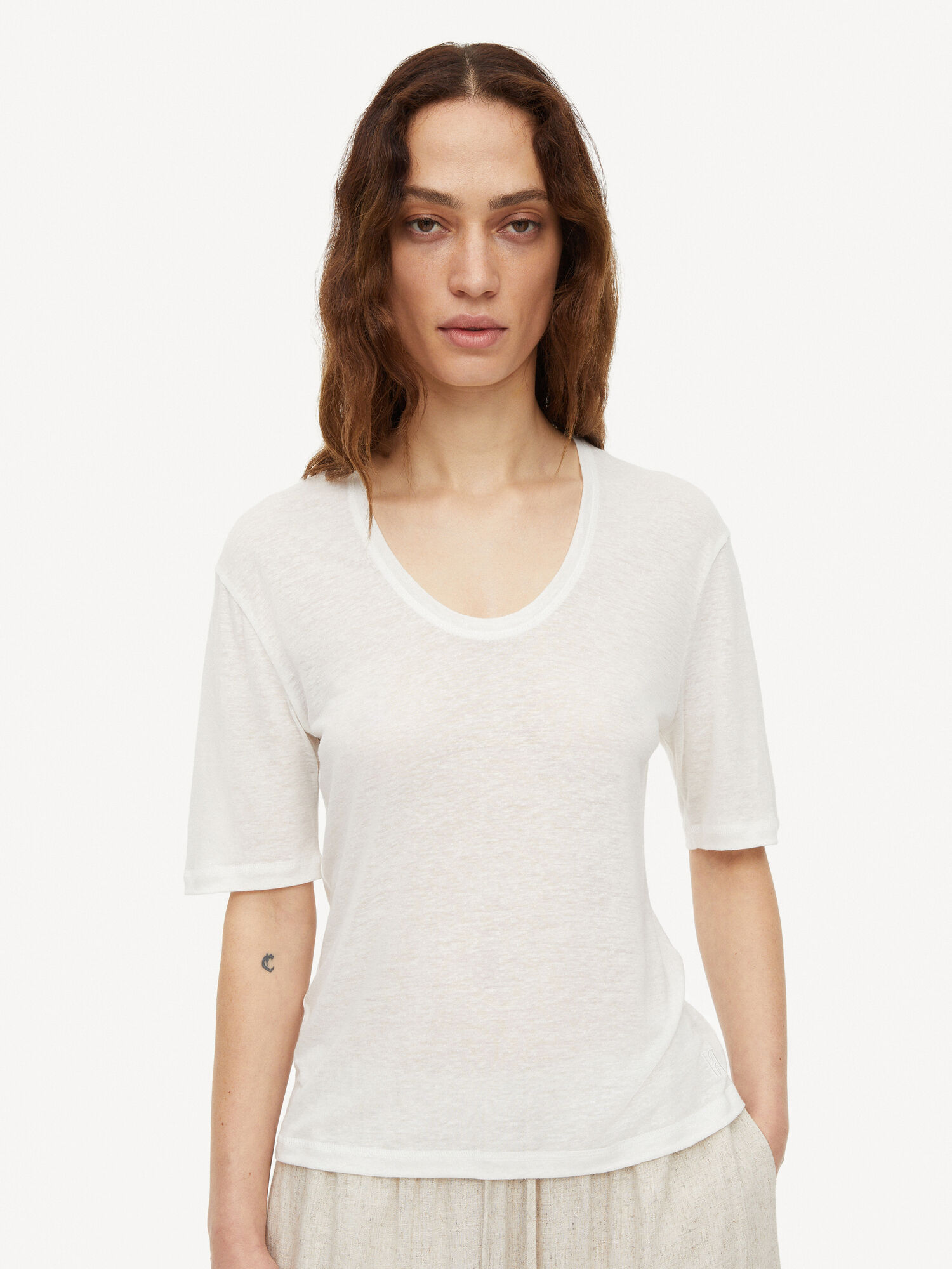 By Malene Birger Amaringa T-shirt Blast Vita | SE_BB87132