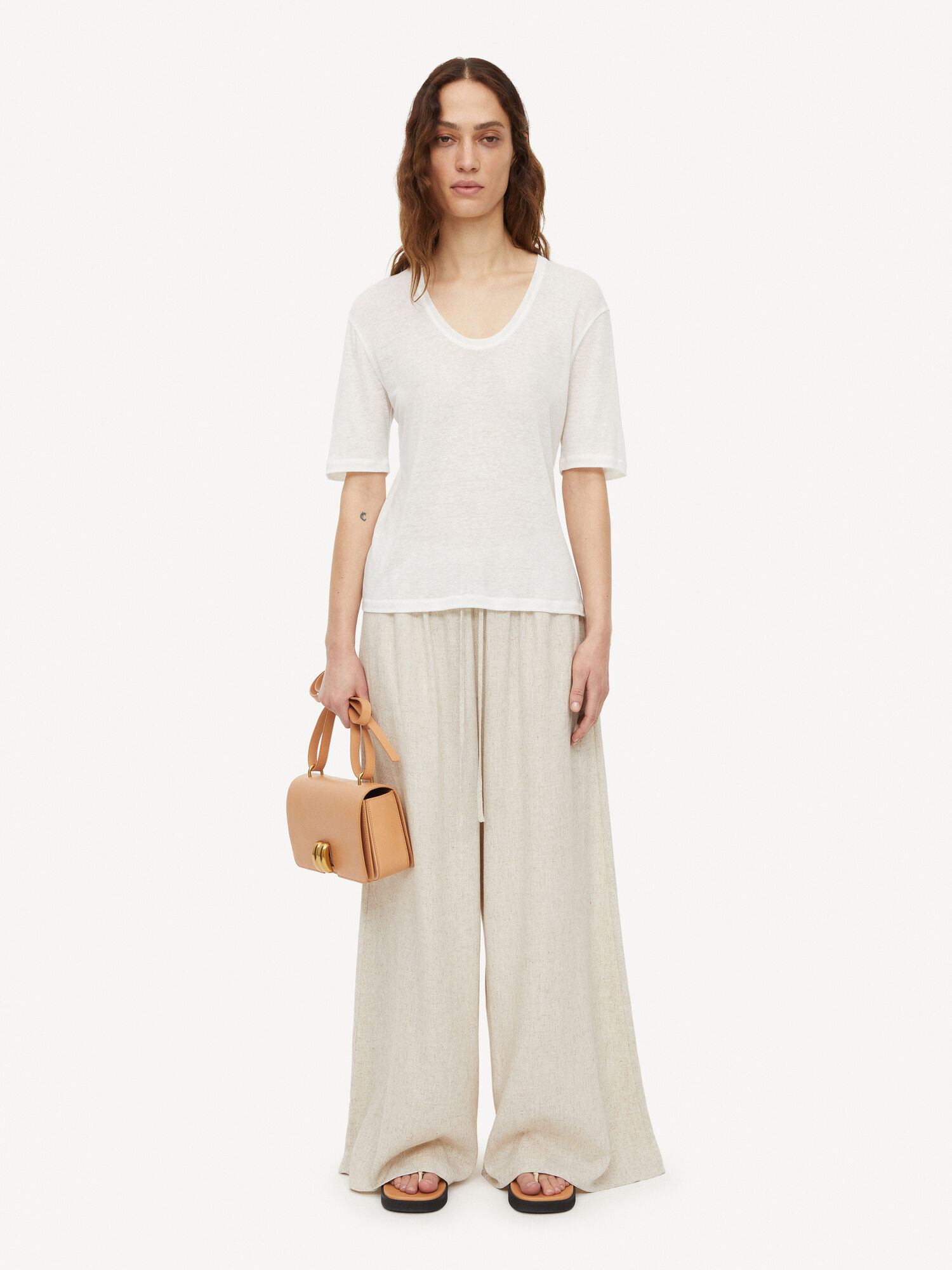 By Malene Birger Amaringa T-shirt Blast Vita | SE_BB87132