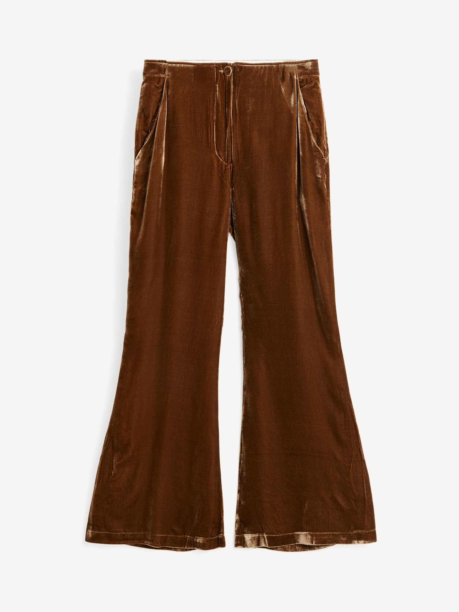 By Malene Birger Amores High-waisted Långbyxor Bison | SE_BB56634