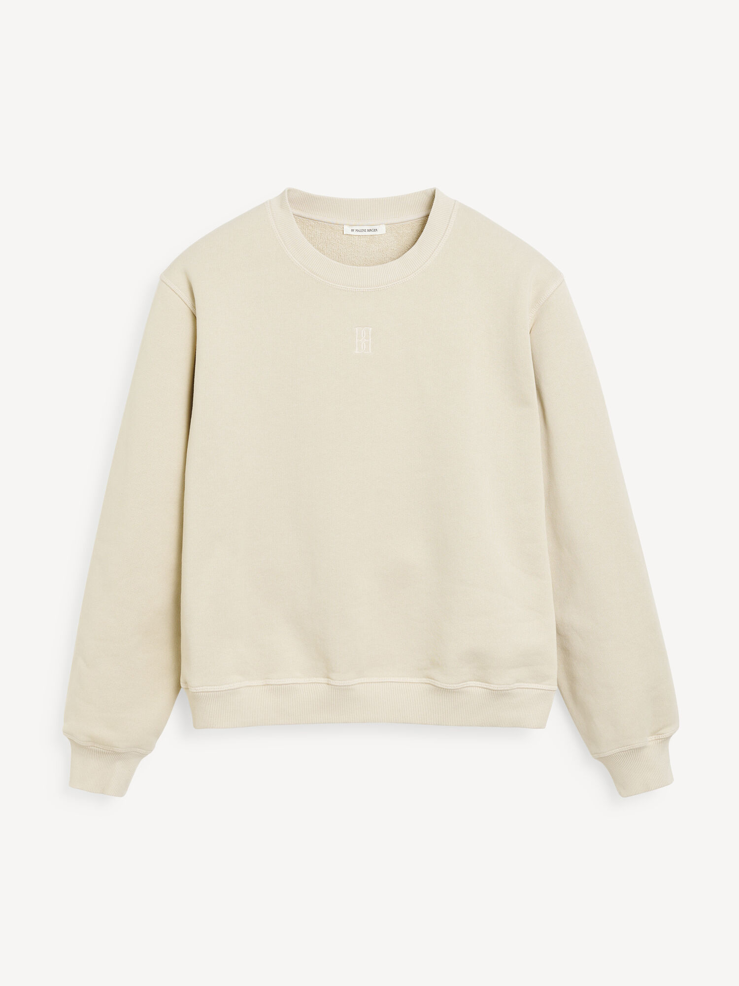 By Malene Birger Apalia Organic Cotton Sweatshirt Blast Oyster Gray | SE_BB55557