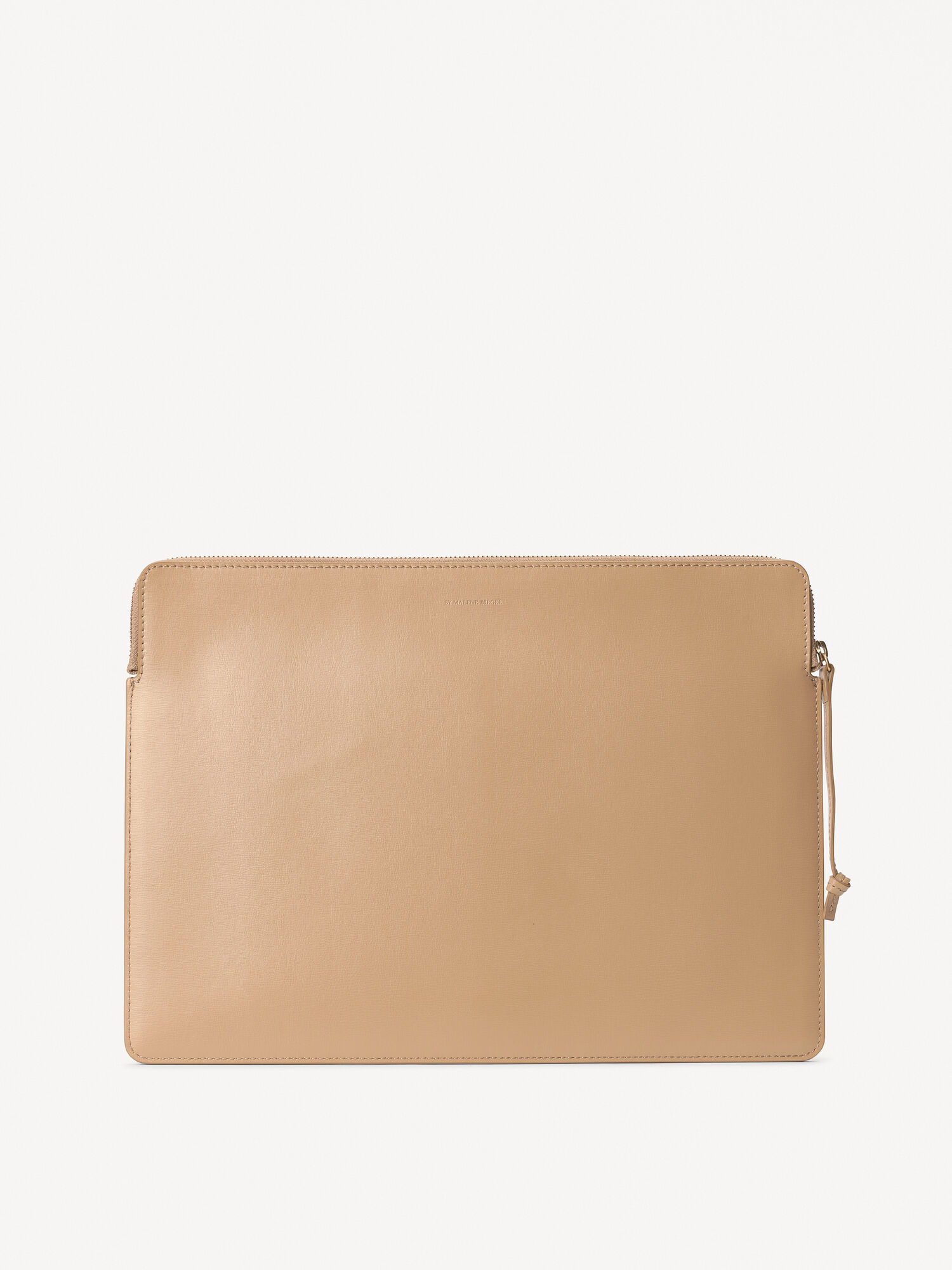 By Malene Birger Aya Leather Laptop Case Andra Tillbehör Sand | SE_BB22383