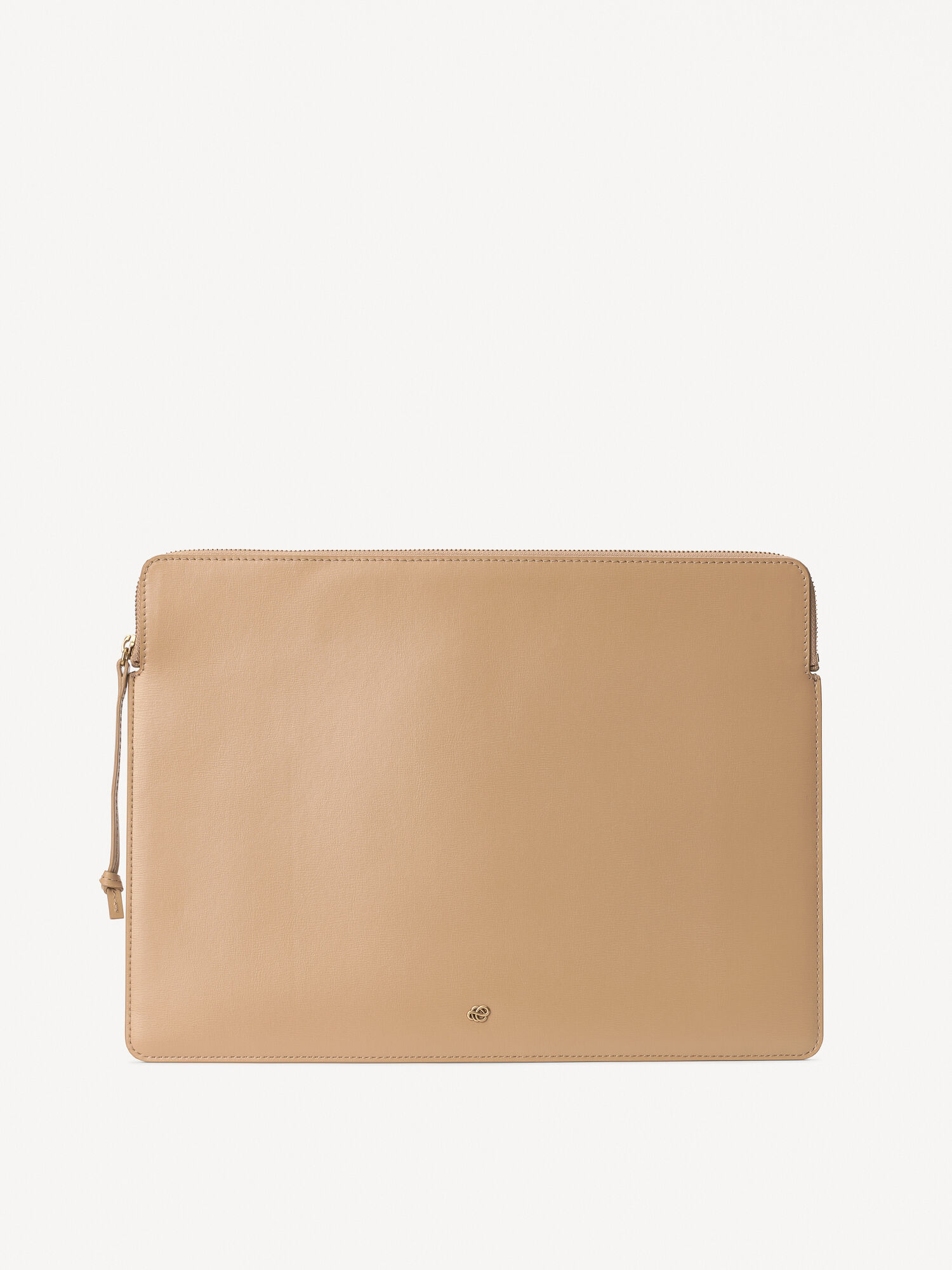 By Malene Birger Aya Leather Laptop Case Andra Tillbehör Sand | SE_BB22383