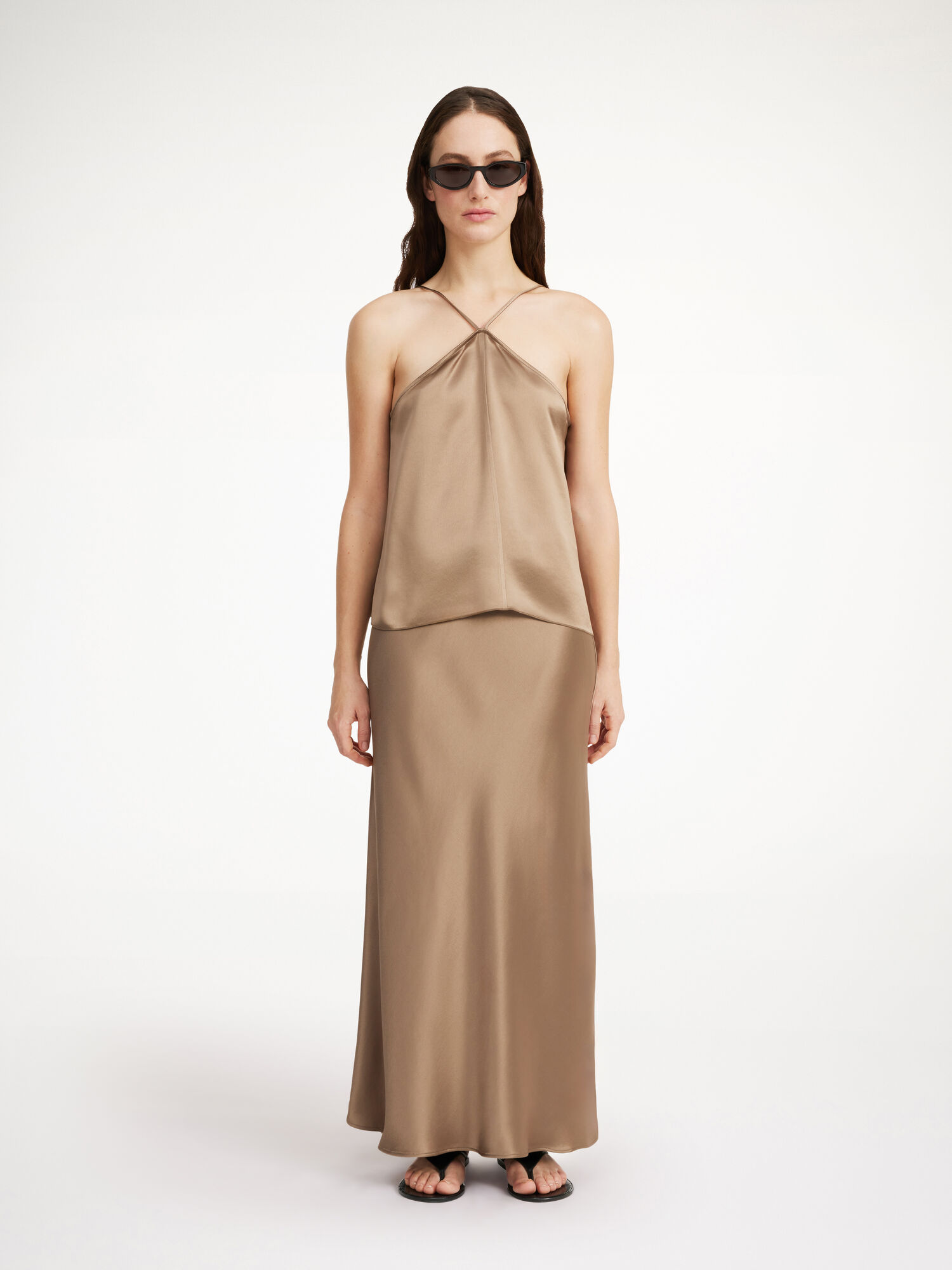 By Malene Birger Boshan Midi Kjolar Shitake | SE_BB21779