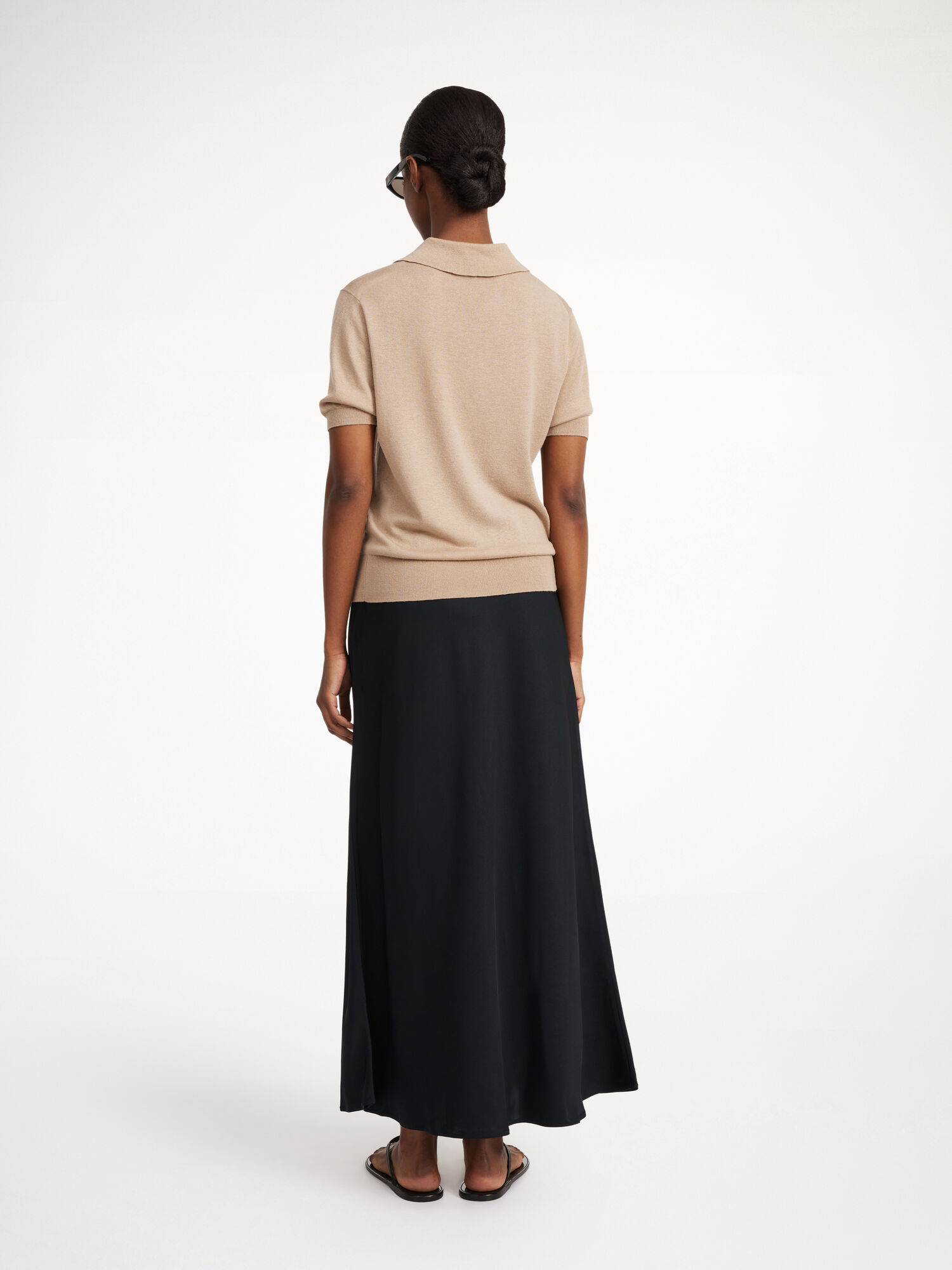 By Malene Birger Boshan Midi Kjolar Svarta | SE_BB53378