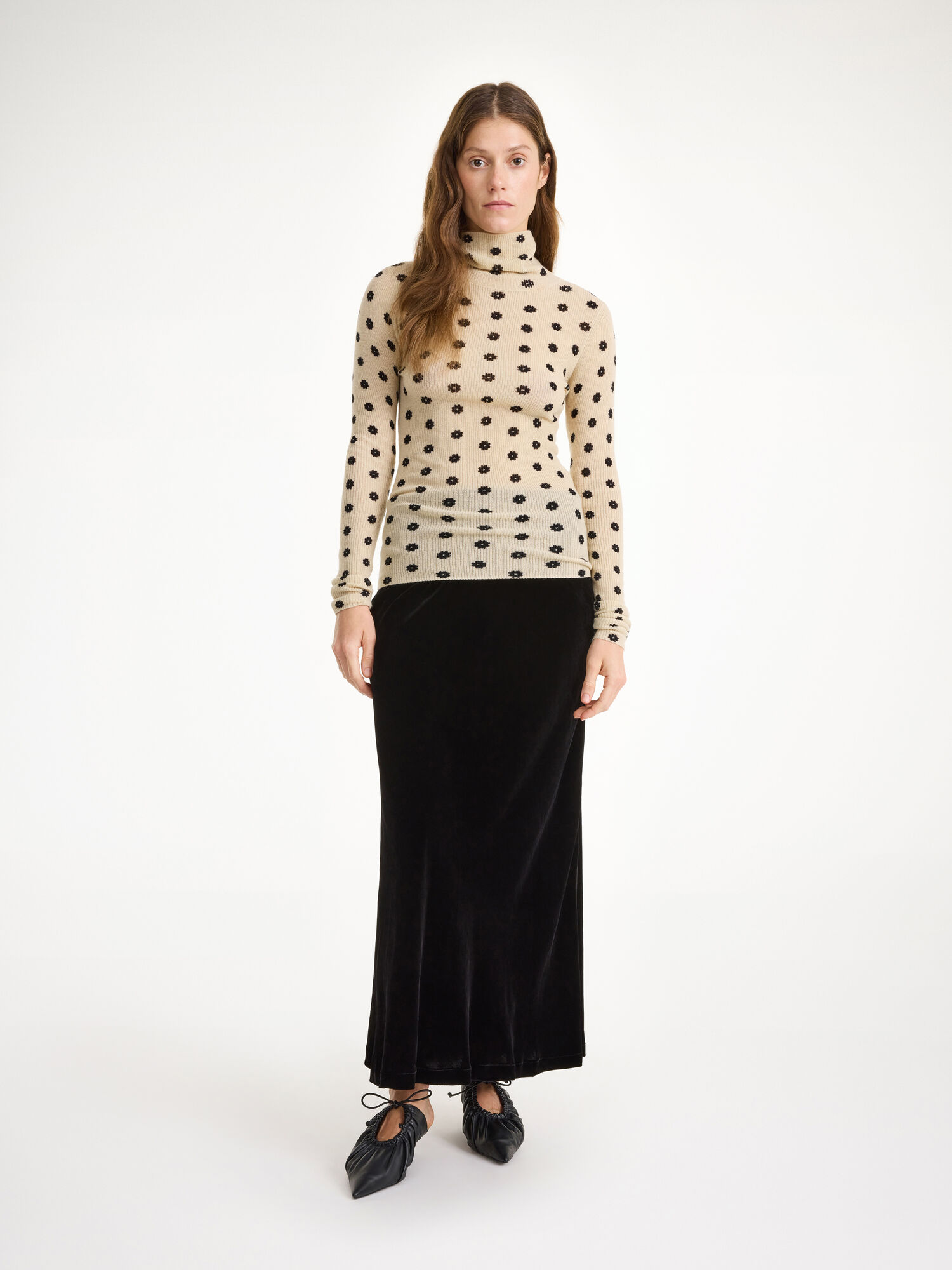 By Malene Birger Boshan Midi Kjolar Svarta | SE_BB82444