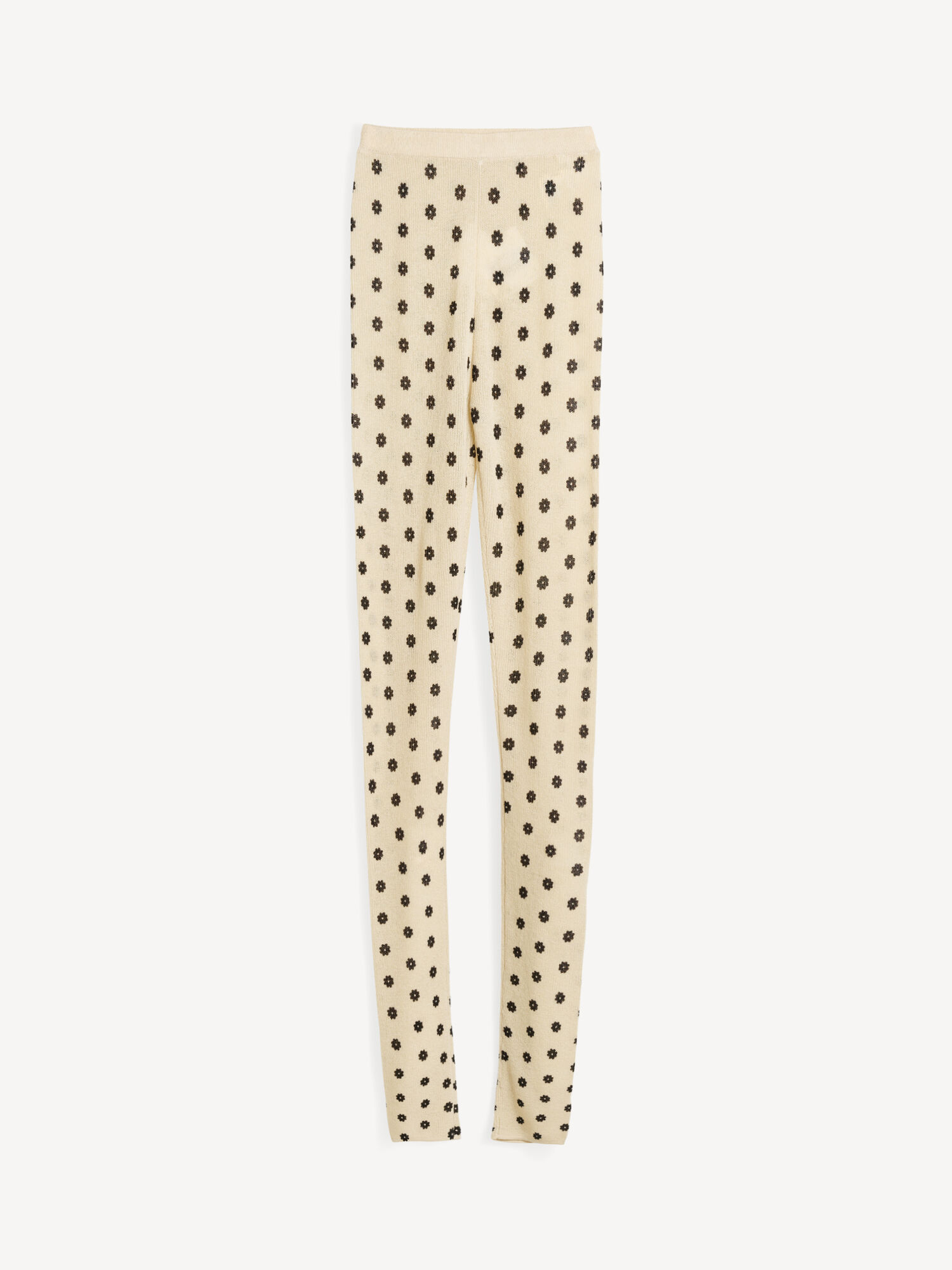 By Malene Birger Breele Wool Leggings Stickat Blommiga | SE_BB68859