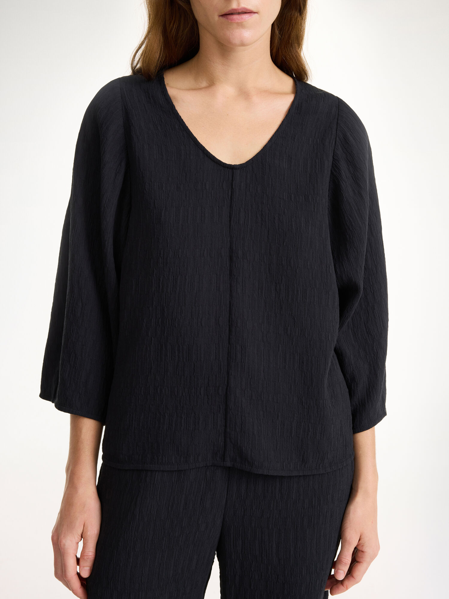 By Malene Birger Calyas Blouse Skjorta Svarta | SE_BB59837