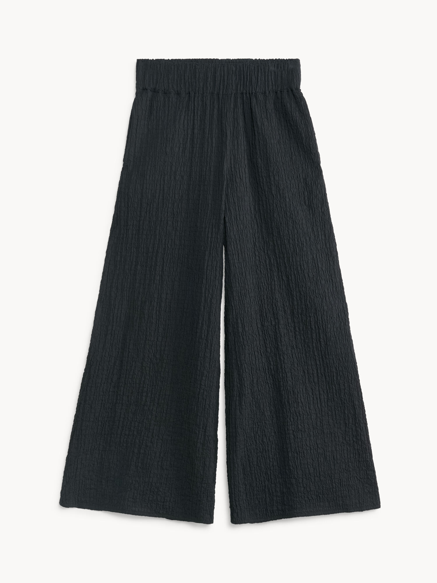 By Malene Birger Campine Wide-leg Långbyxor Svarta | SE_BB91904