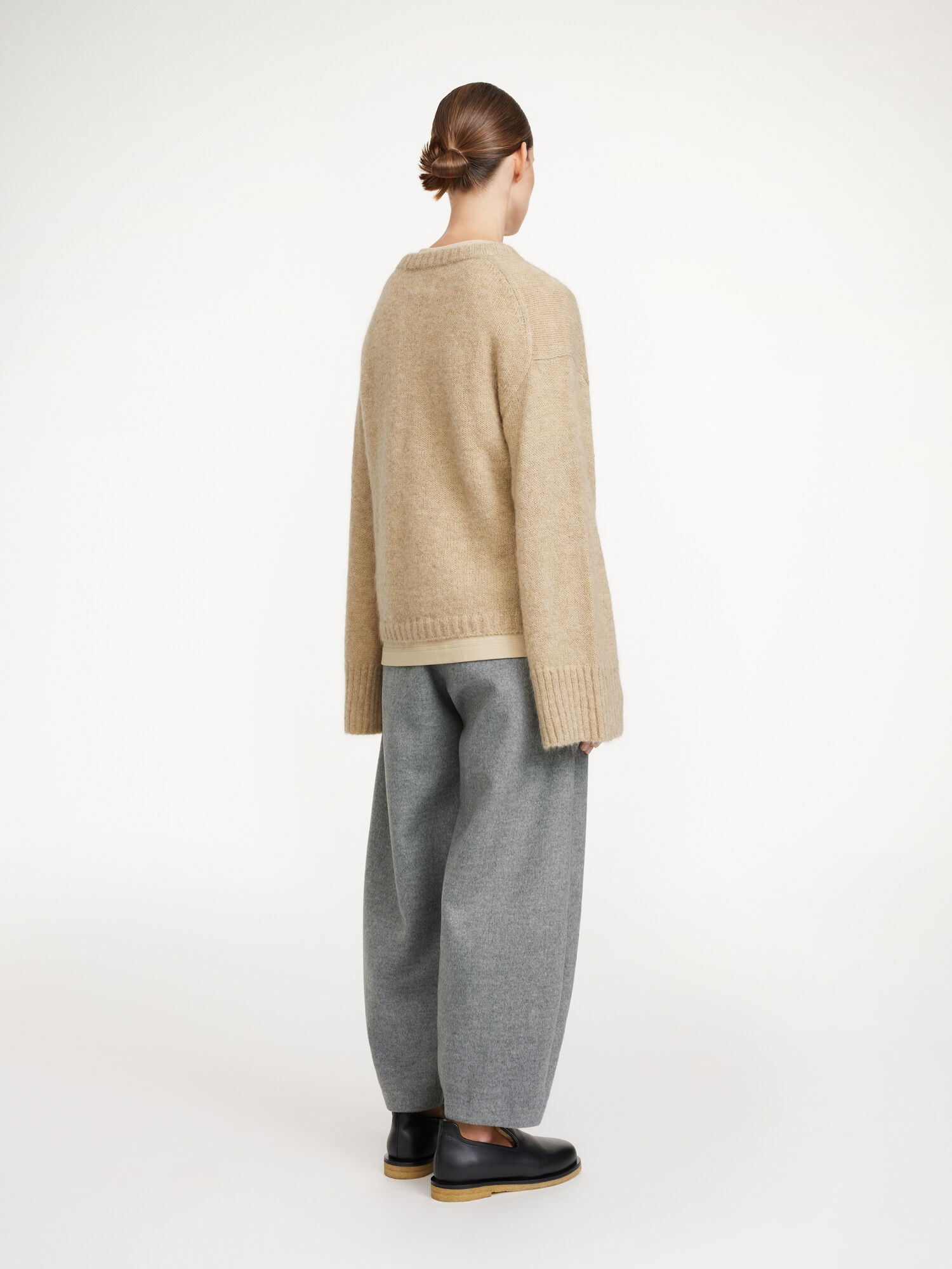 By Malene Birger Cierra Sweater Stickat Beige | SE_BB61943