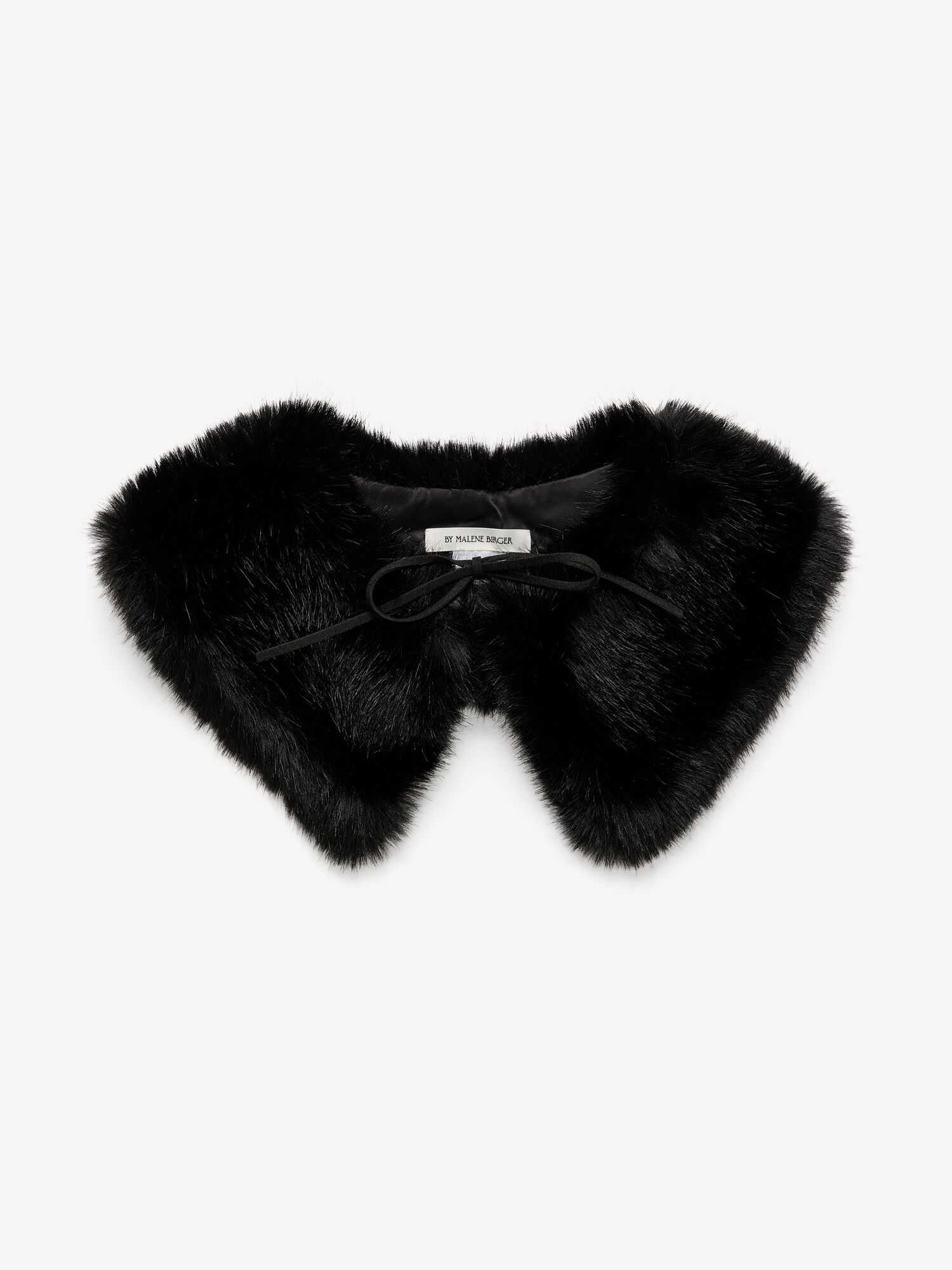 By Malene Birger Cowie Faux Fur Collar Halsduk Svarta | SE_BB68271