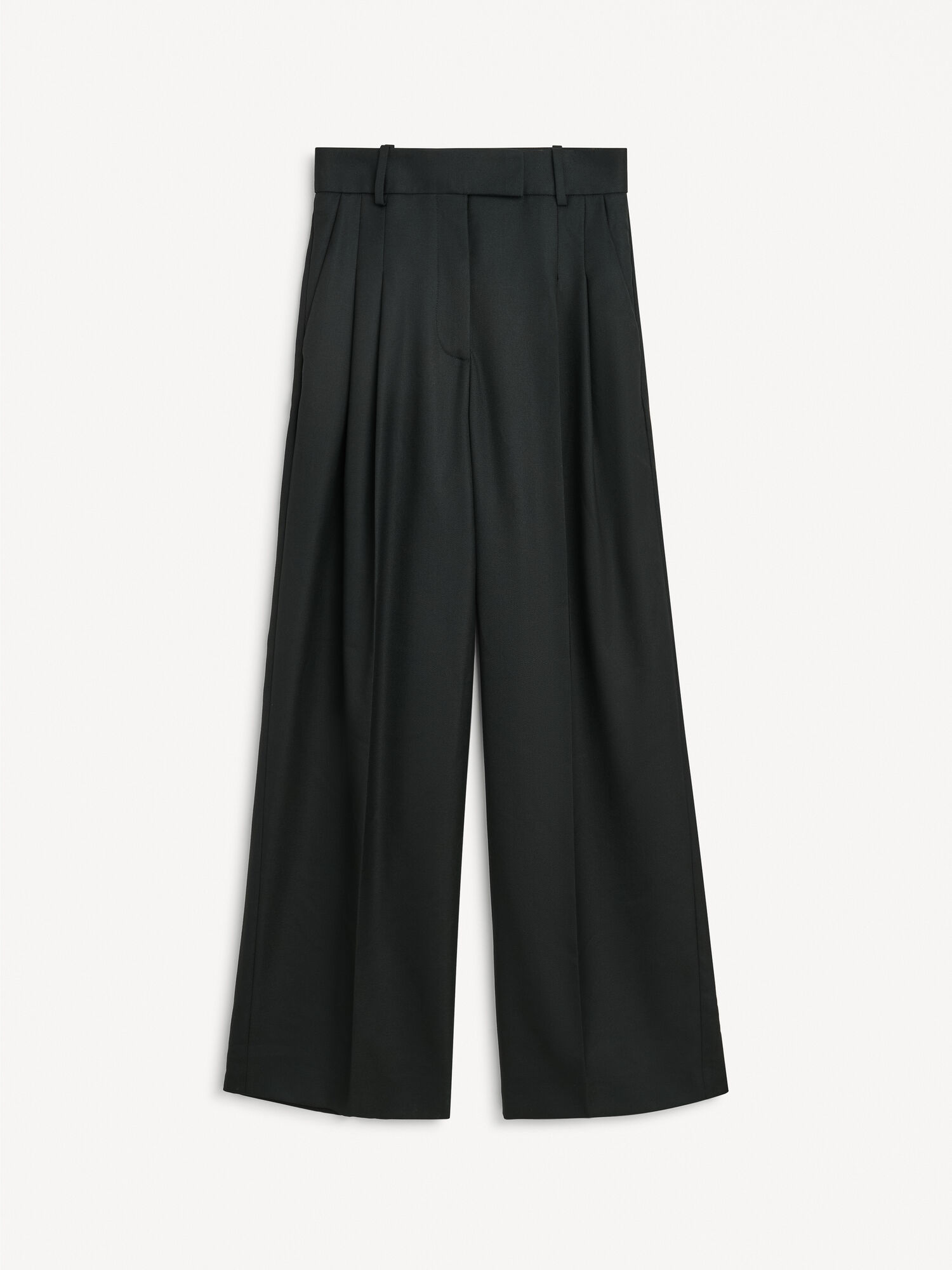 By Malene Birger Cymbaria High-waist Långbyxor Svarta | SE_BB10523