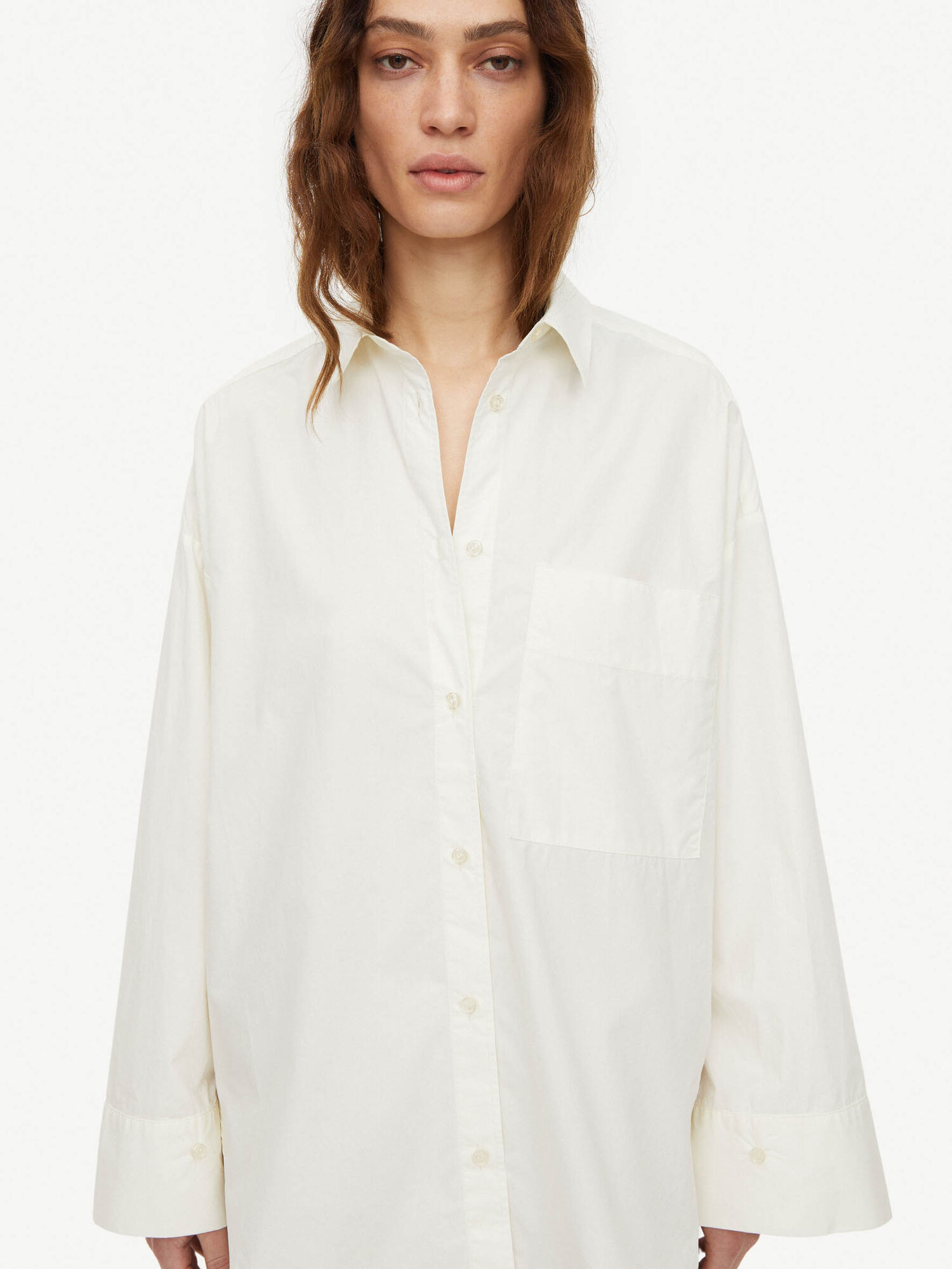 By Malene Birger Derris Organic Cotton Skjorta Vita | SE_BB58796