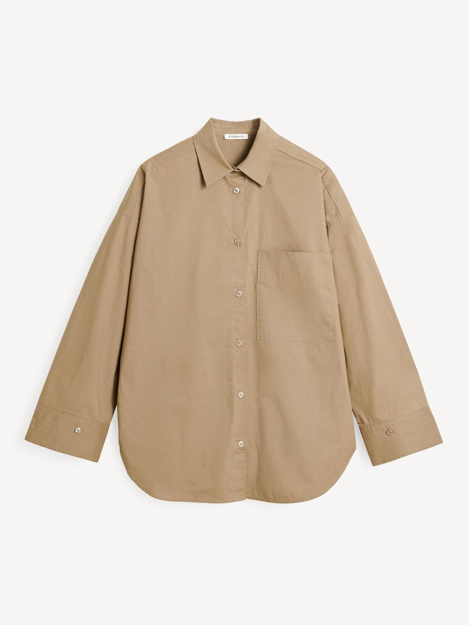 By Malene Birger Derris Organic Cotton Skjorta Shitake | SE_BB90162