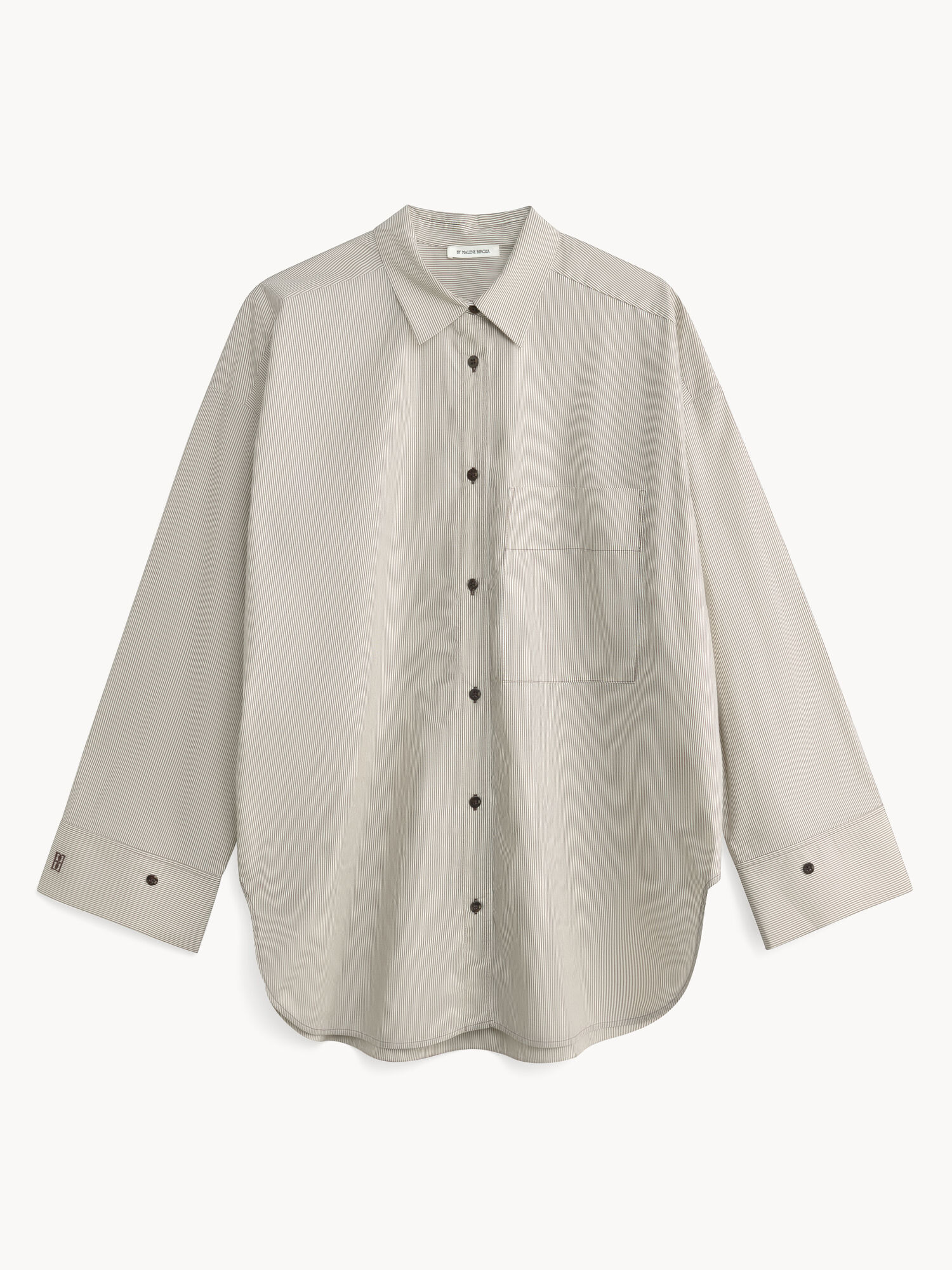 By Malene Birger Derris Organic Cotton Skjorta Bruna | SE_BB32105