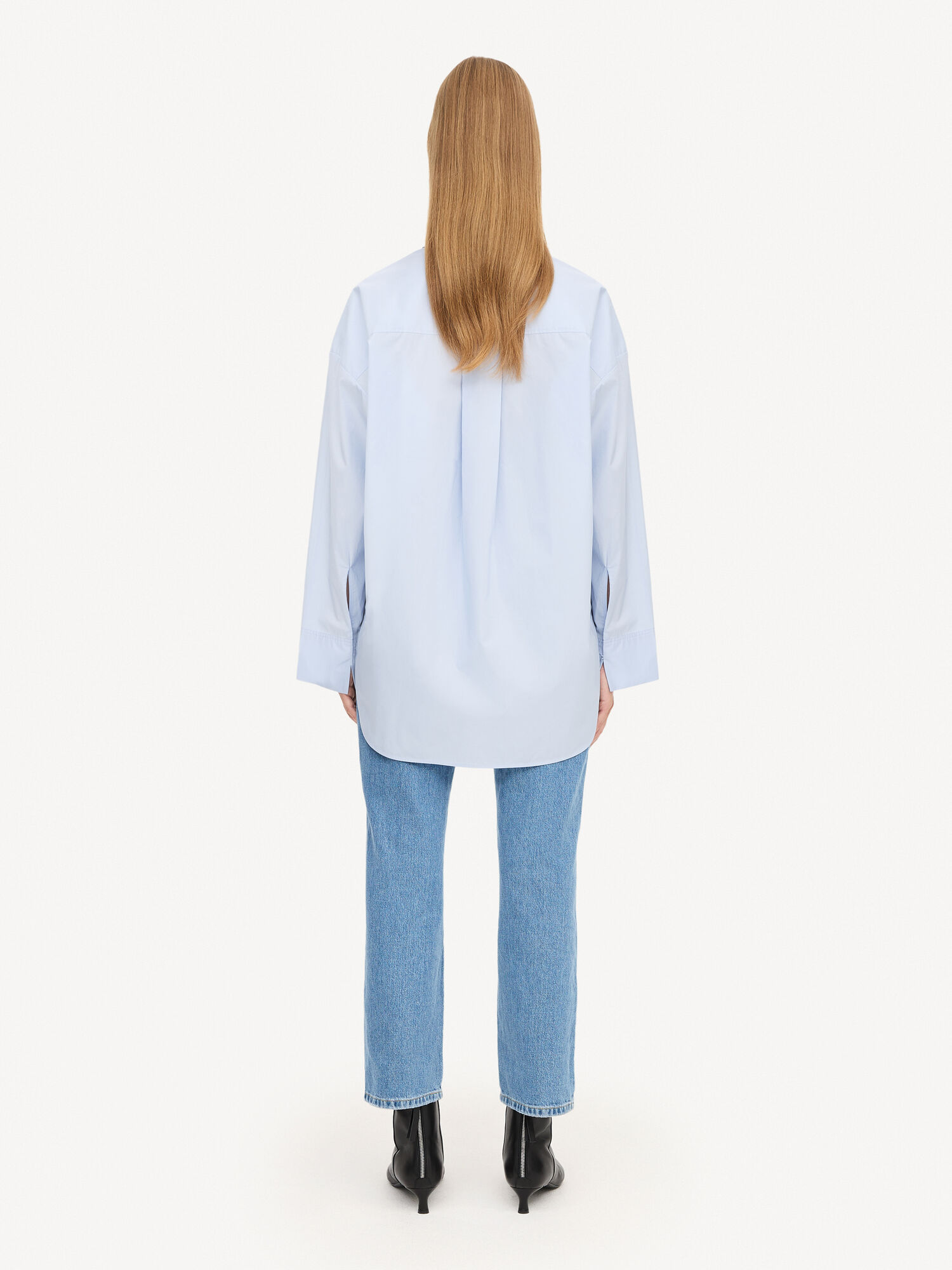 By Malene Birger Derris Organic Cotton Skjorta Blå | SE_BB21471