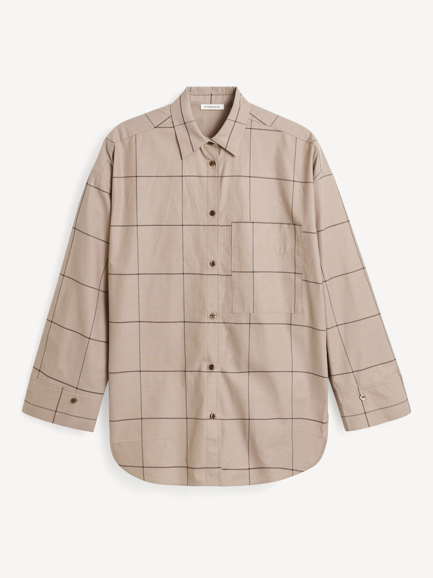 By Malene Birger Derris Organic Cotton Skjorta Autumn check | SE_BB44310