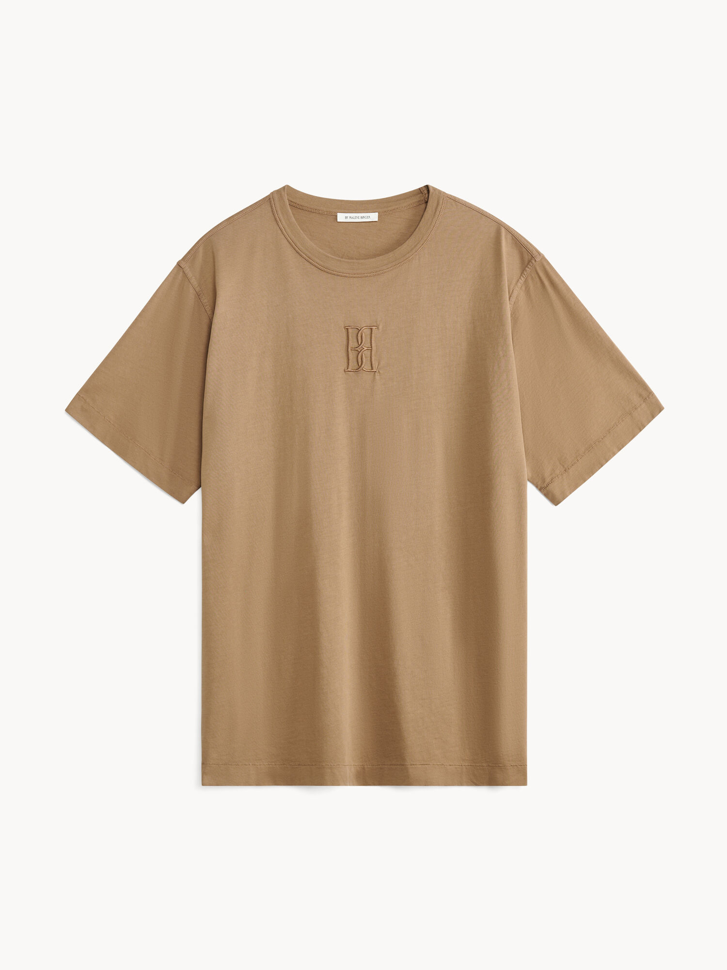 By Malene Birger Fayeh Organic Cotton T-shirt Blast Shitake | SE_BB74052