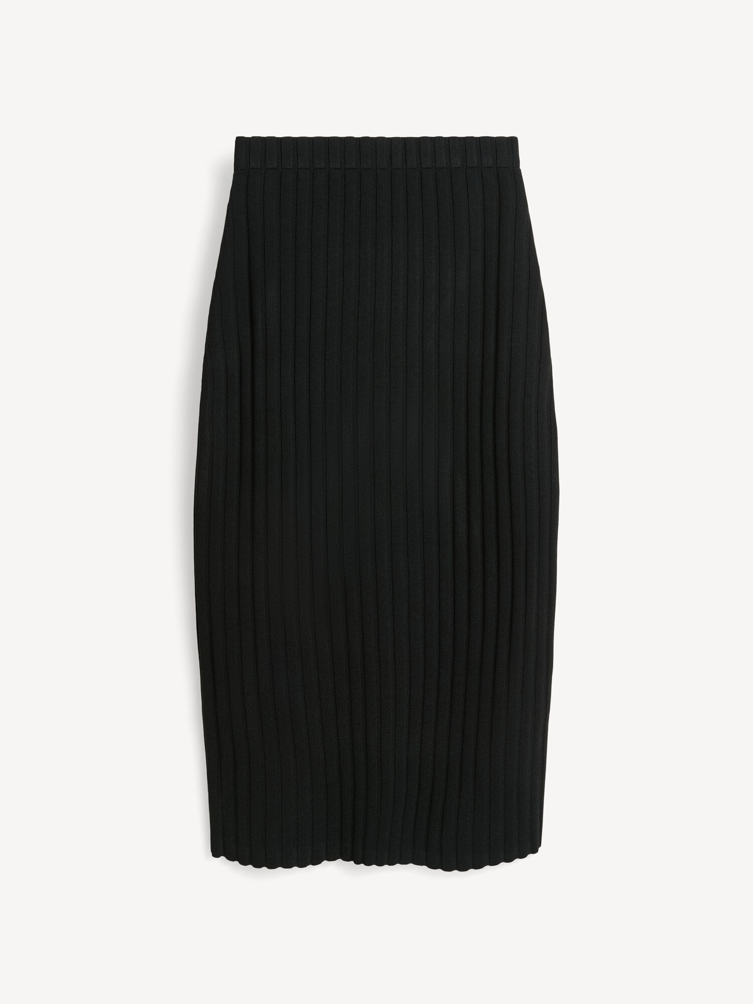 By Malene Birger Fiemme Midi Skirt Stickat Svarta | SE_BB69840