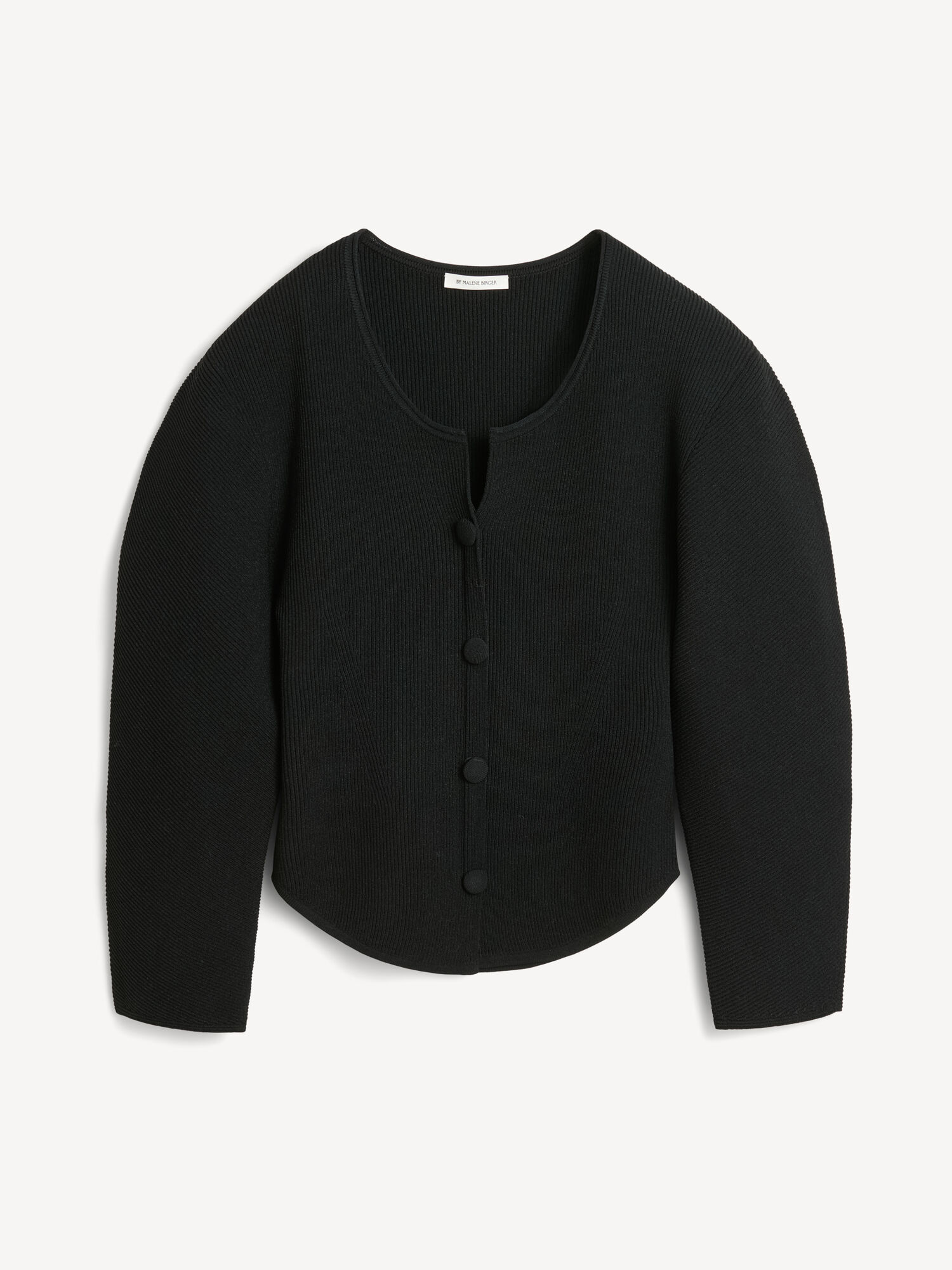 By Malene Birger Francinas Sweater Stickat Svarta | SE_BB90373