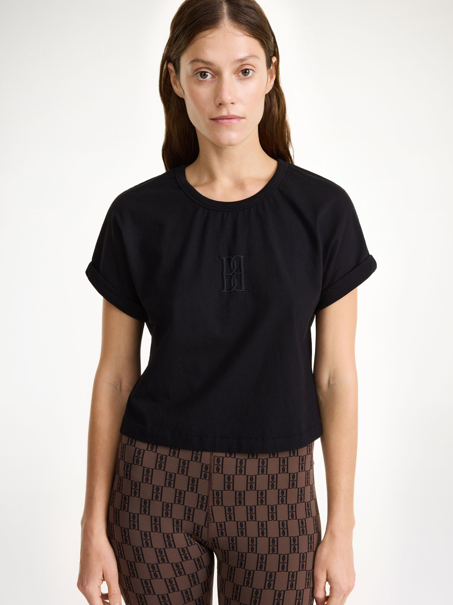 By Malene Birger Hedalia Organic Cotton T-shirt Fritidskläder Svarta | SE_BB21720