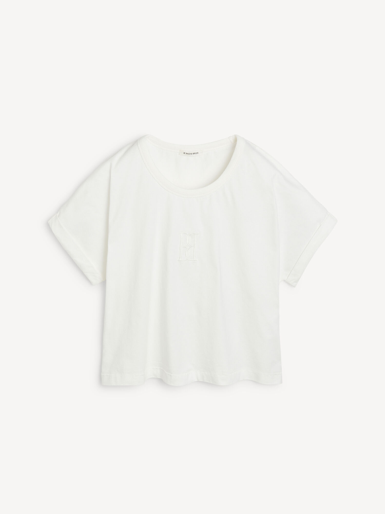 By Malene Birger Hedalia Organic Cotton T-shirt Fritidskläder Vita | SE_BB56350