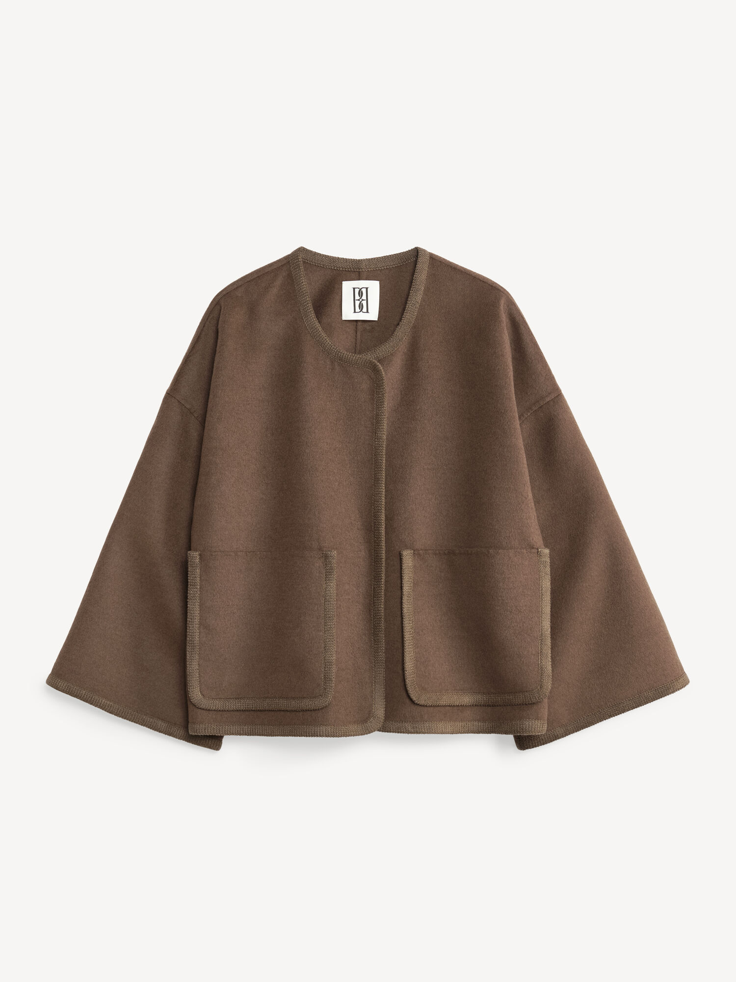 By Malene Birger Jacquie Wool Jackor Shitake | SE_BB22474